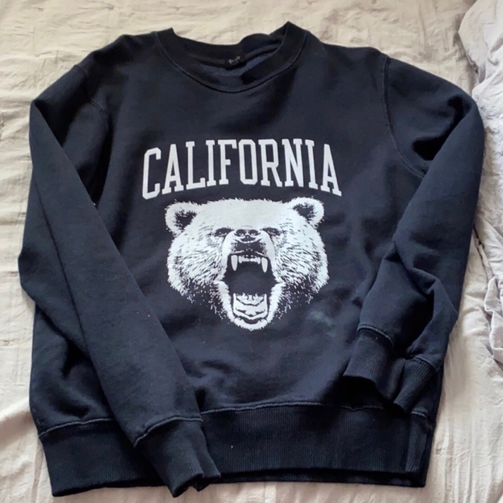 Brandy Melville California bear sweatshirt